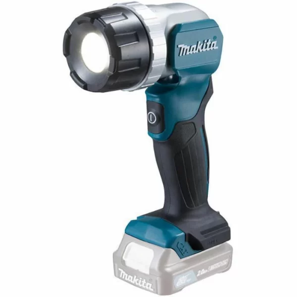 Makita Akku-Bohrschrauber DF333DSAL1 + ML106, 12V Max., Mit Akku-Handstrahler 6
